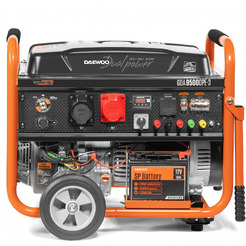 Бензиновый генератор Daewoo Power GDA 9500DPE-3