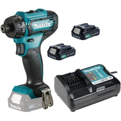 Шуруповерт Makita DF033DWAE (с 2-мя АКБ, кейс)