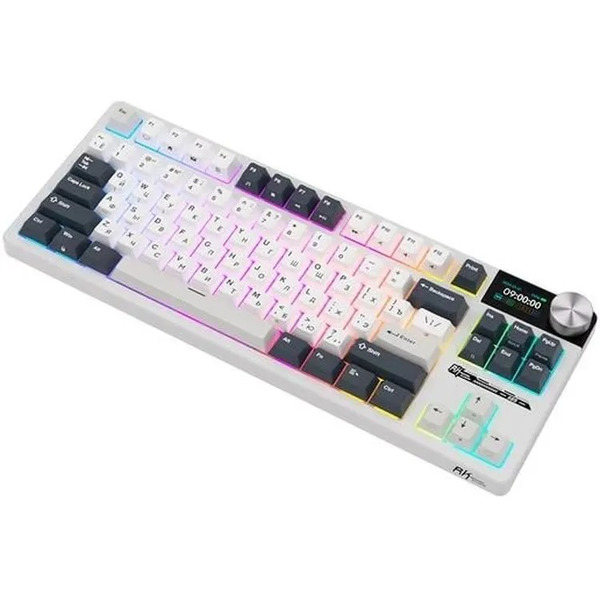 Клавиатура Royal Kludge RK S85 White Night (Cloud switch)
