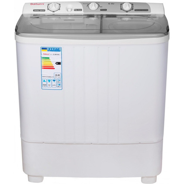 Стиральная машина полуавтомат SATURN ST-WK7605 серая