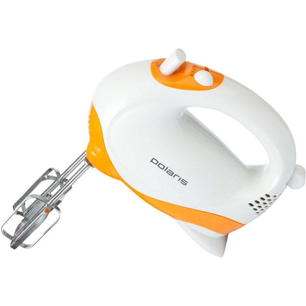 Миксер Polaris PHM2010 Белый/Оранжевый