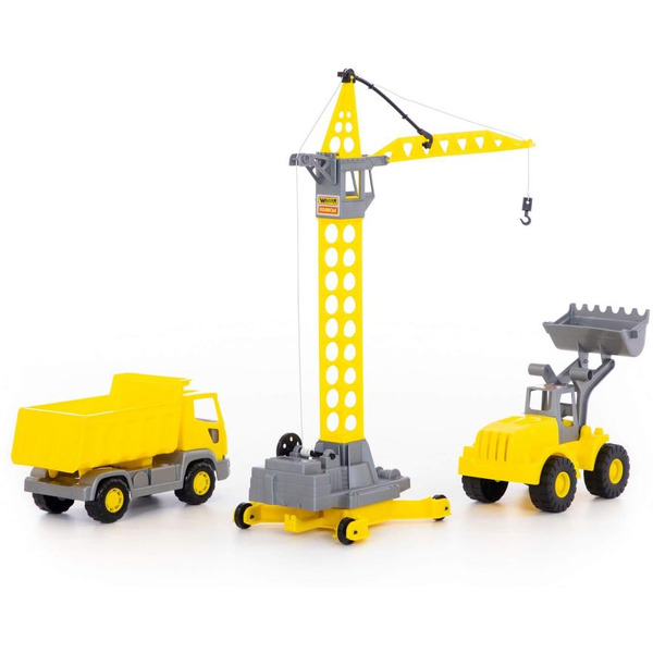 Набор строительной техники Полесье Агат 57150