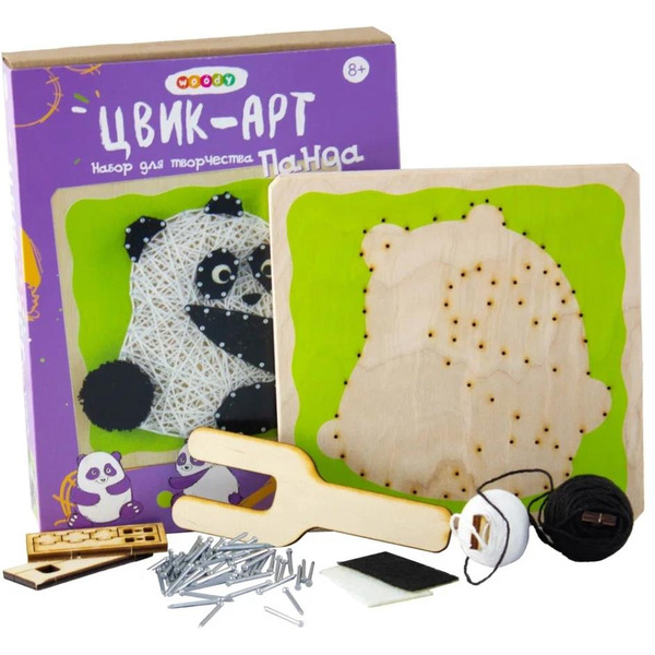 Набор для творчества Woody Цвик-арт Панда 02444