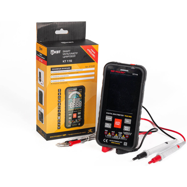 Мультиметр цифровой КВТ PROLINE KT 116 87248