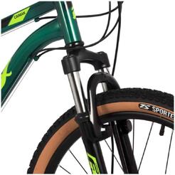 Велосипед Foxx Caiman 24 р.14 (24SHD.CAIMAN.14GN4) зеленый