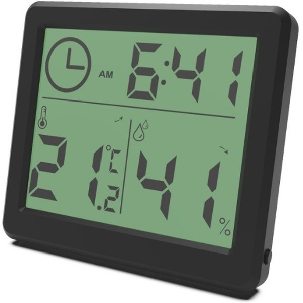 Часы с метеостанцией Ritmix CAT-041 (черный)