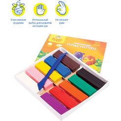 Пластилин Мульти-пульти Приключения Енота КП_10208 (10 цв)