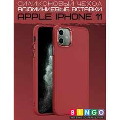 Бампер BINGO Metal для Phone 11 Красный