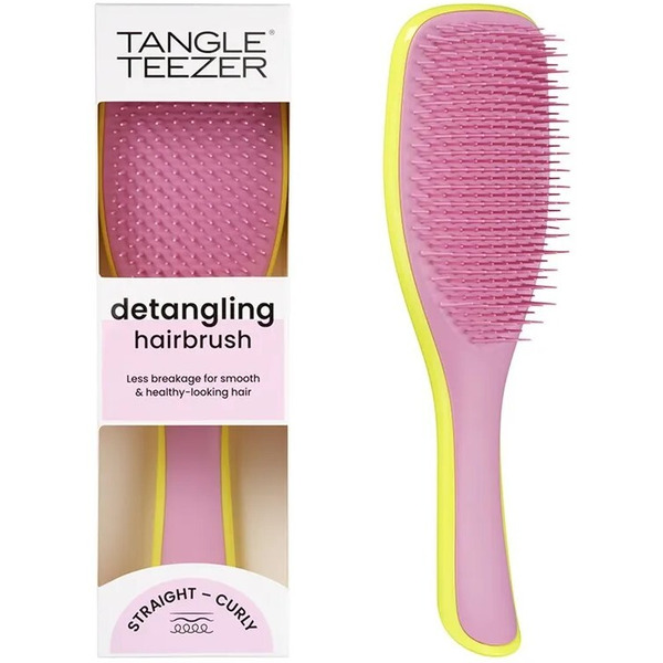 Расческа Tangle Teezer The Ultimate Wet Detangler Hyper Yellow Rosebud(2334)