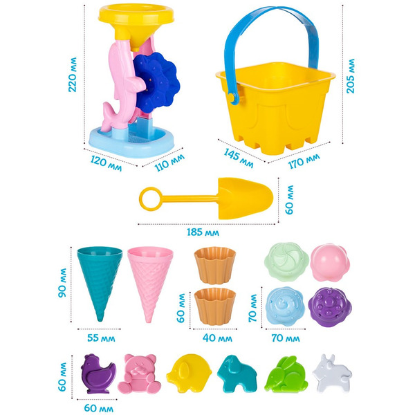 Песочный набор FANCY BABY PN96