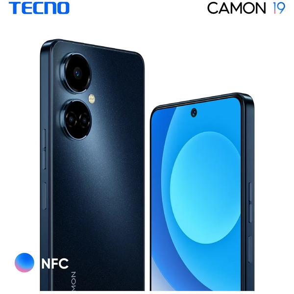 Смартфон TECNO Camon 19 (CI6n) 6GB/128GB (эко черный)