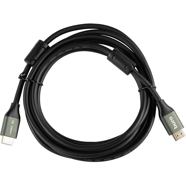 Кабель Buro BHP-HDMI-2.1-3G (ver 2.1, 3 м, черный)
