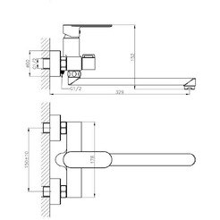 Смеситель Haiba HB22590