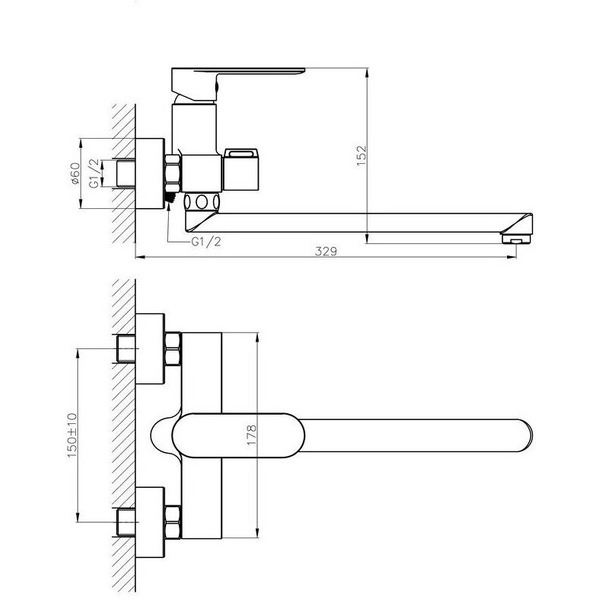 Смеситель Haiba HB22590