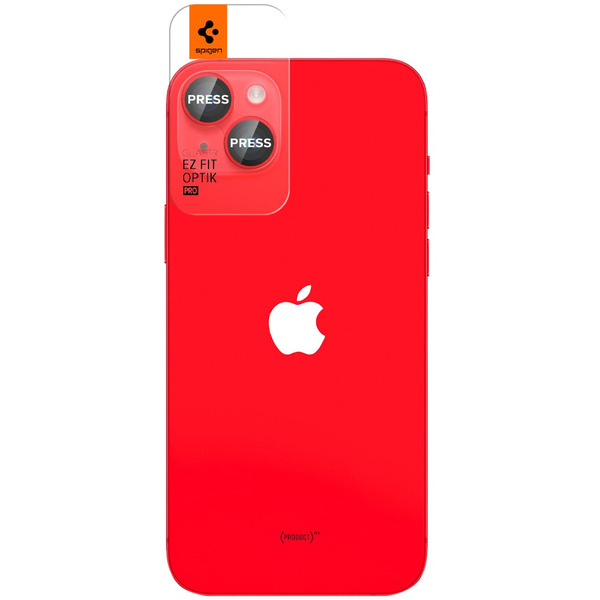 Защитное стекло Spigen Optik Pro TR EZ Fit Lens Protector для iPhone 14/14 Plus AGL05605 (2шт)