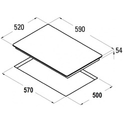 Варочная панель Schtoff I60H01 White