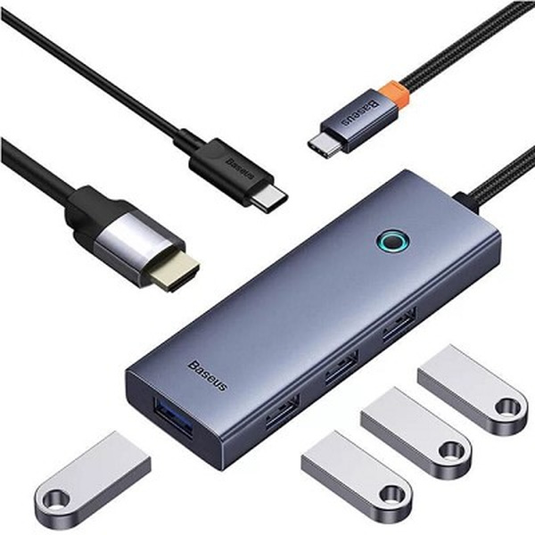 USB-хаб Baseus UltraJoy Series 6-Port Hub B00052807813-01