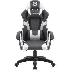 Игровое кресло Defender Ibis 64043 (Серый/Белый)