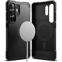 Чехол Ringke RUGGED GEAR MAGNETIC для Galaxy S25 Ultra BLACK