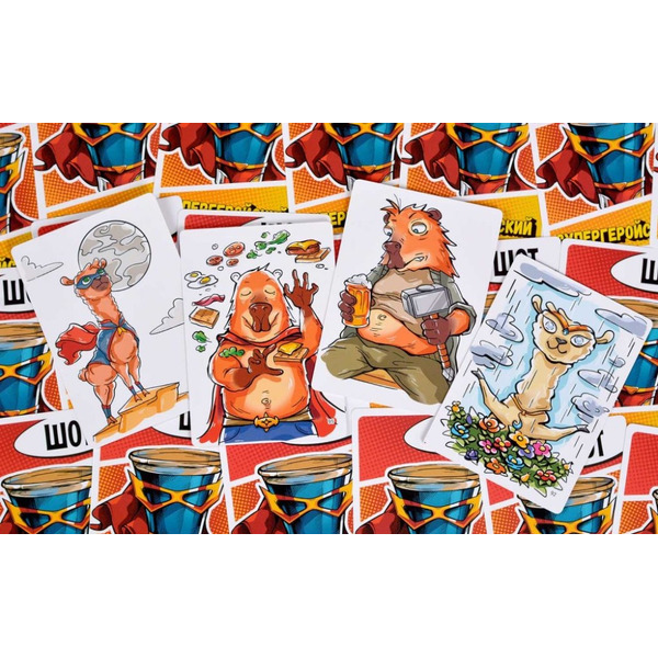 Настольная игра Магеллан Шот. Супергеройский MAG119929