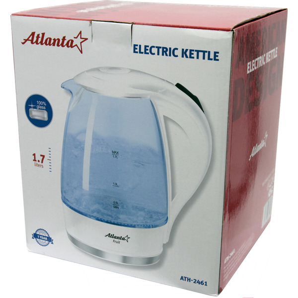Электрический чайник Atlanta ATH-2461 (белый)