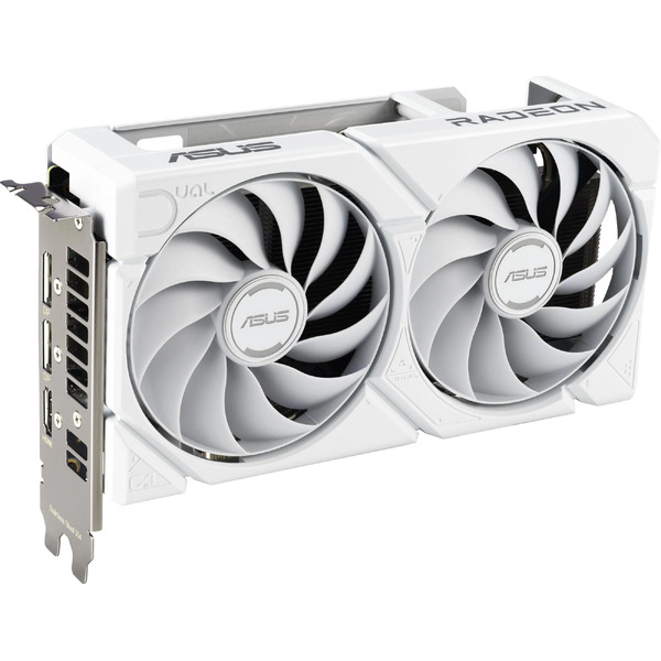 Видеокарта ASUS RX 9060 XT 16GB GDDR6 White (DUAL-RX9060XT-16G-WHITE)