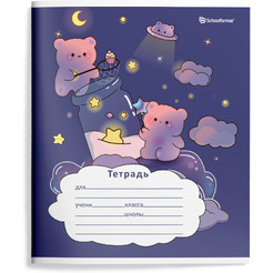 Набор тетрадей Schoolformat ВОЛШЕБНЫЕ МИШКИ ТШЛ12-ВЛМ4 (4 шт)