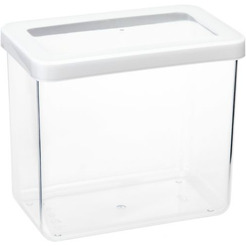Емкость для сыпучих продуктов Idea Степ М1297 (белый)