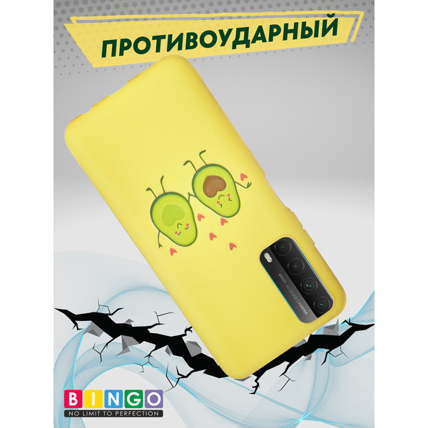 Бампер Bingo Print для HUAWEI P Smart 2021 Авокадо