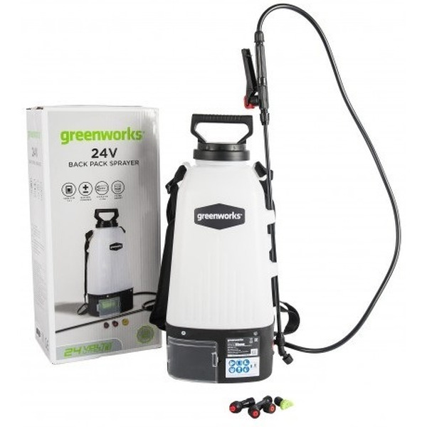 Опрыскиватель садовый Greenworks G24 (5103507UB) с АКБ и ЗУ