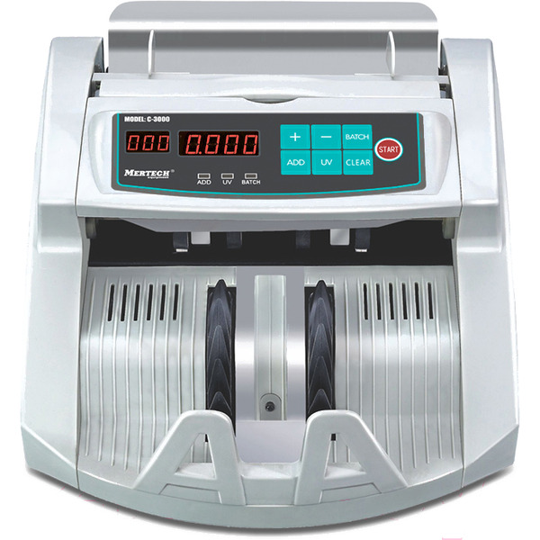 Счетчик банкнот MERTECH C-3000 white