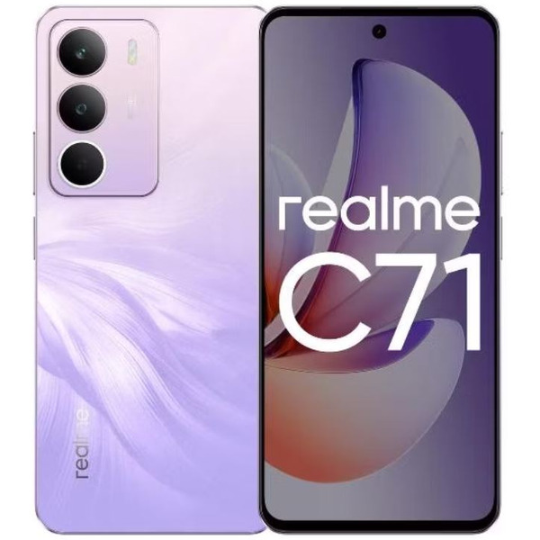 Смартфон Realme C71 8GB/256GB (фиолетовый)