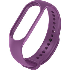 Ремешок BINGO Silicone для Xiaomi Mi Band 5/6/7 (фиолетовый)