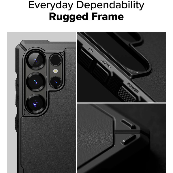 Чехол Ringke RUGGED GEAR MAGNETIC для Galaxy S25 Ultra BLACK