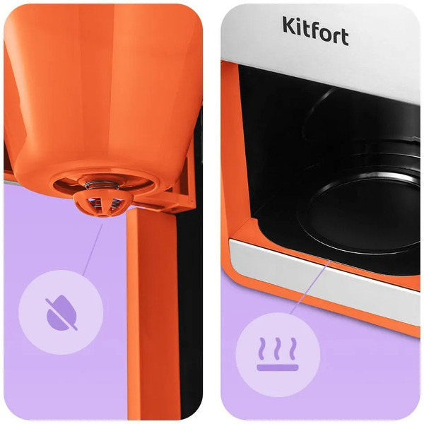 Кофемашина Kitfort КТ-7622
