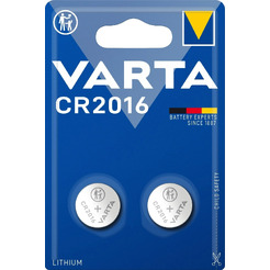 Батарейка Varta Lithium 6016 CR 2016 BL2 2шт
