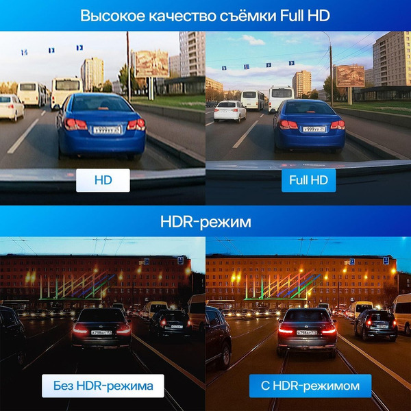 Видеорегистратор-зеркало TrendVision City Mirror