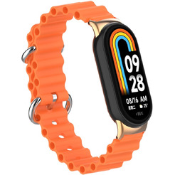 Ремешок Bingo Ocean для XIAOMI Mi Band 8 (оранжевый)