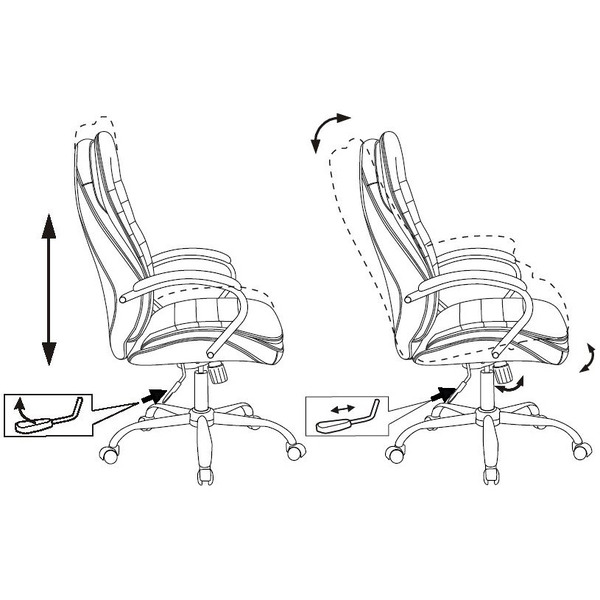 Кресло Бюрократ T-9950SL Fabric (светло-коричневый Velvet 90)