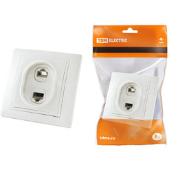 Розетка компьютерная TDM Electric Таймыр SQ1814-0023