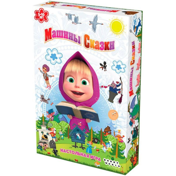 Настольная игра Мир Хобби Маша и Медведь. Машины сказки 952064