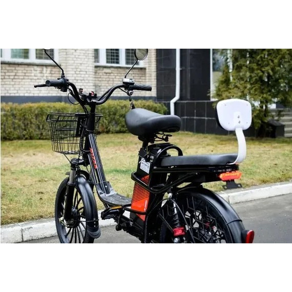 Электровелосипед AVM E-ALFA 20 Pro (черный)