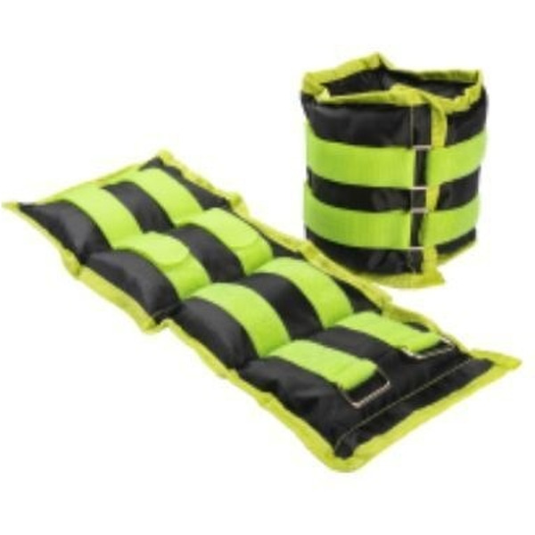 Утяжелители Sundays Fitness IR97812 (1.5кг, черный/зеленый)