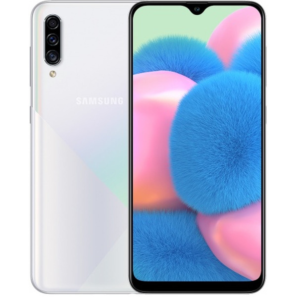 Смартфон SAMSUNG Galaxy A30s 3GB/32GB (белый)