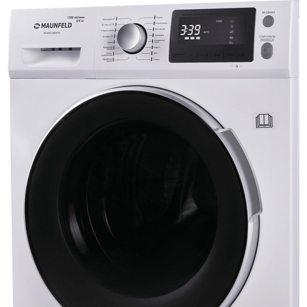 Стирально-сушильная машина MAUNFELD MFWM1586WHS