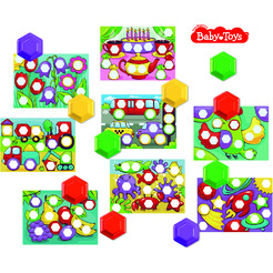 Настольная игра Baby Toys Games Цвет в цвет 04377