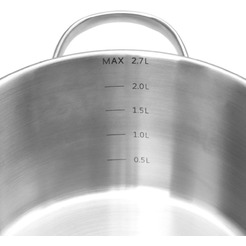 TR-17358 Кастрюля с крышкой 2.7л Taller