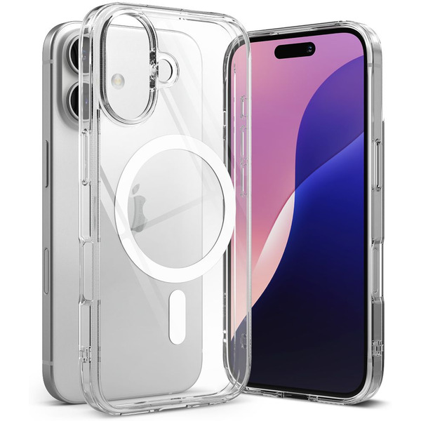 Чехол RINGKE FUSION MAGNETIC MAGSAFE для IPHONE 16 CLEAR