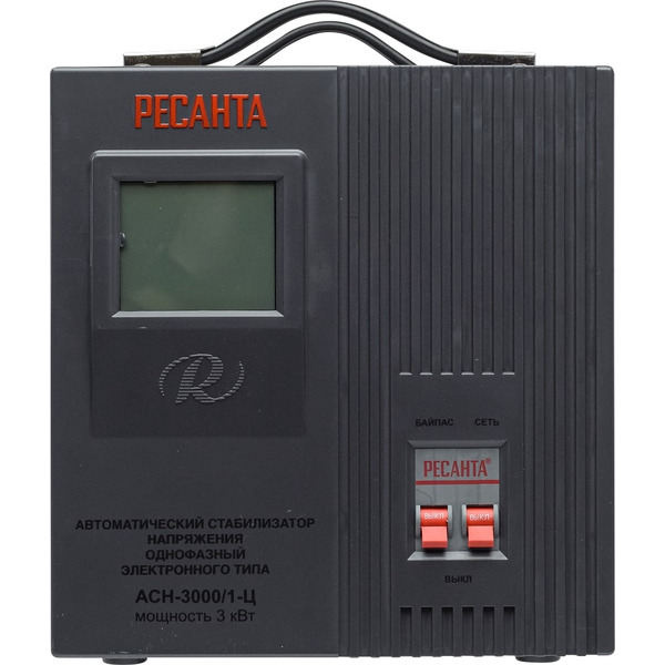 Стабилизатор напряжения Ресанта АСН-3000/1-Ц (63/6/5)