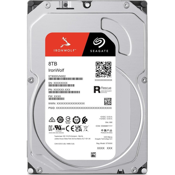 Жесткий диск Seagate IronWolf 8TB ST8000VN002